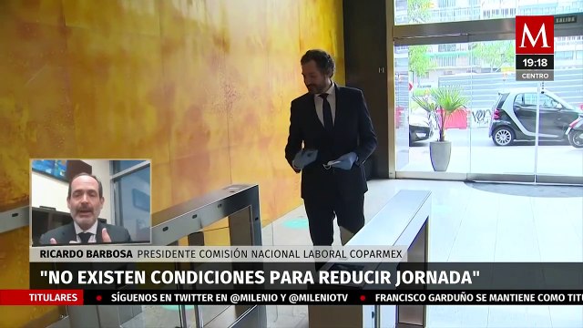 ¿Cuál es la postura de Coparmex a la iniciativa de reducción de la jornada laboral?