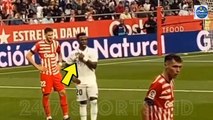 Vinicius Jr shows Club World Cup Badge to Girona Fans after Racist Chants Towards Him