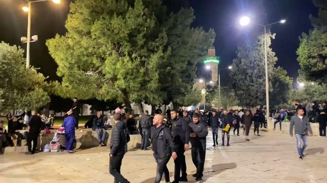 Masjid Aqsa 27 Ramzan lailatulqadir raat أذان الفجر رمضان من المسجد الأقصى - بداية سورة المؤمنون