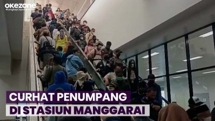 Kembali ke Stasiun Manggarai Usai Libur Lebaran, Penumpang: Stres, Tapi Harus Dijalani