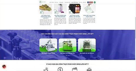 Gia công thực phẩm chức năng life gift