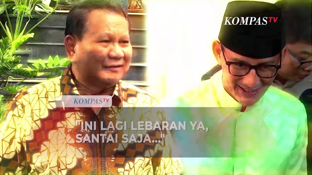Prabowo Subianto Belum Terima Surat Pengunduran Diri Sandiaga Uno dari Gerindra