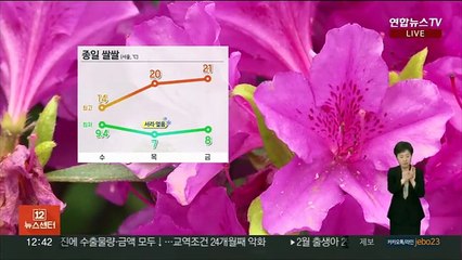[날씨] 오후부터 맑은 하늘…평년 기온 밑돌며 쌀쌀