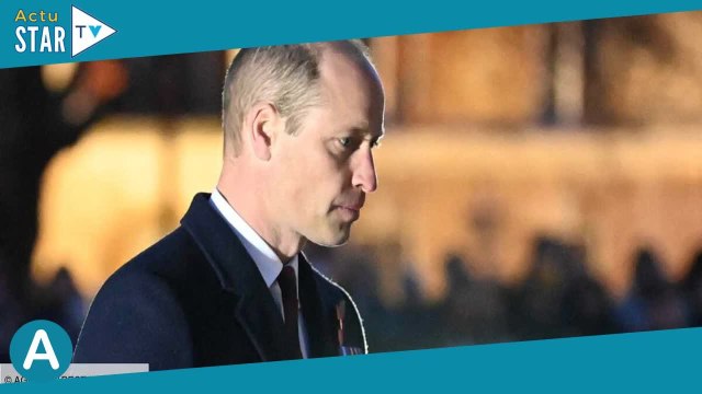 Le prince William levé aux aurores : la raison est poignante