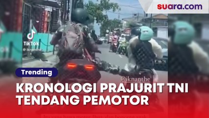 Kronologi Prajurit TNI Praka ANG Tendang Pemotor Wanita di Bekasi, Berawal dari Rem Mendadak di Jalan
