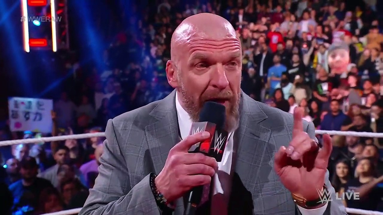 Triple H reveals the World Heavyweight Championship Raw highlights April 24, 2023_720p