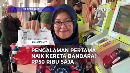 Pengalaman Pertama Naik Kereta Bandara di Musim Mudik Lebaran, Serba Mudah! VLOG