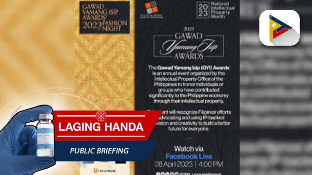 IPOPHL, patuloy na naghahanda para sa nalalapit na Gawad Yamang Isip Awards
