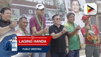 Sen. Go, personal na ininspeksyon ang super health center sa Saguday, Quirino