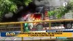 Magdalena del Mar: Furgoneta municipal se incendia en la avenida Brasil