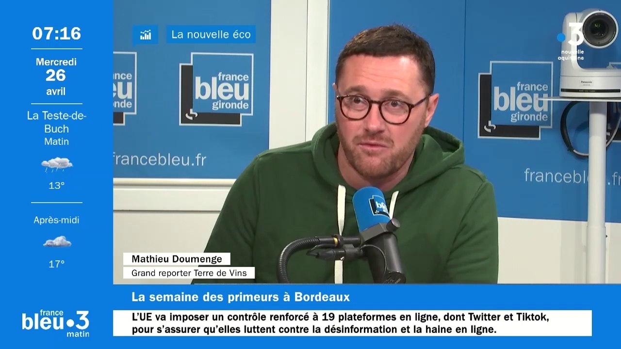 Mathieu Doumenge, grand reporter à Terre de Vins