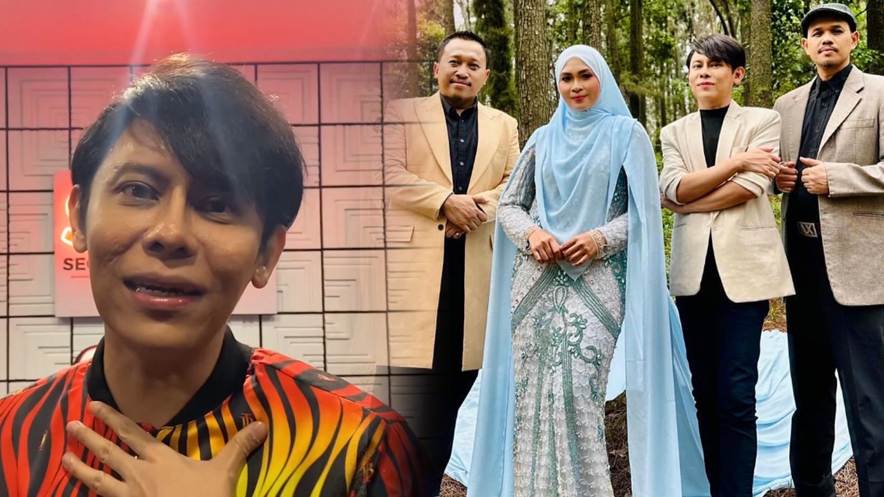 Suka tengok kumpulan Saujana berkumpul, imej Idzu paling berbeza nampak muda!