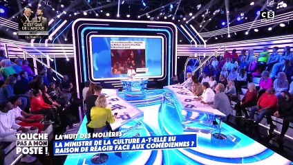 Cyril Hanouna dénonce "la mise en scène" de l'intervention de la Ministre aux Molières : "Elle a eu le texte de la CGT à l'avance et sa prise de parole a été organisée en amont par la production"