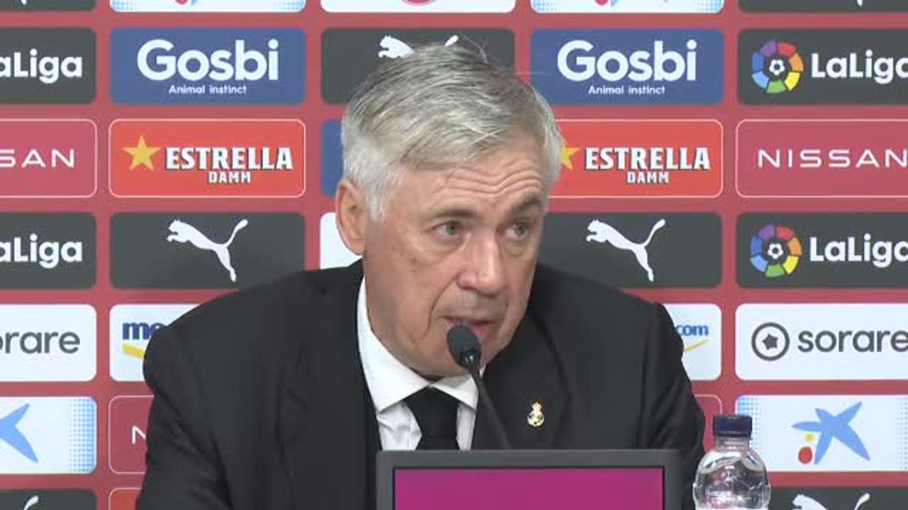 Ancelotti tras el 4-2 ante el Girona: "El equipo no estaba conectado entre ellos y eso lo hemos pagado"