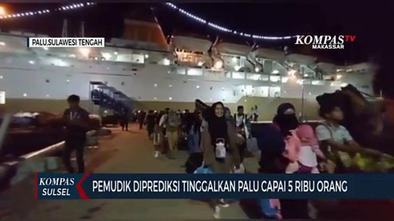 Pemudik Diprediksi Tinggalkan Palu Capai 5 Ribu Orang