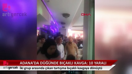 Düğünde iki grup arasında kavgada 10 kişi yaralandı