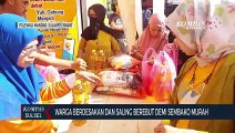 Warga Berdesakan Dan Saling Berebut Demi Sembako Murah