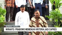 Bertemu Prabowo Subianto, Wiranto: Prabowo Memenuhi Kriteria Jadi Capres