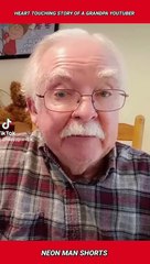 Heart Touching Story of a Grandpa YouTuber |Grandpa reads the Comics Viral Video News #shorts