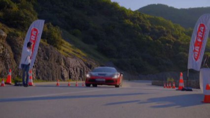 Meno di 3 minuti per le curve di Meteora: record per Barone su F8