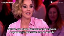 Rocío Carrasco consigue volver a la televisión y lanza un claro mensaje