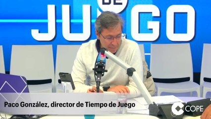 Paco González, en 'Tiempo de Juego': "Lo sentimos y lo volveríamos a hacer"