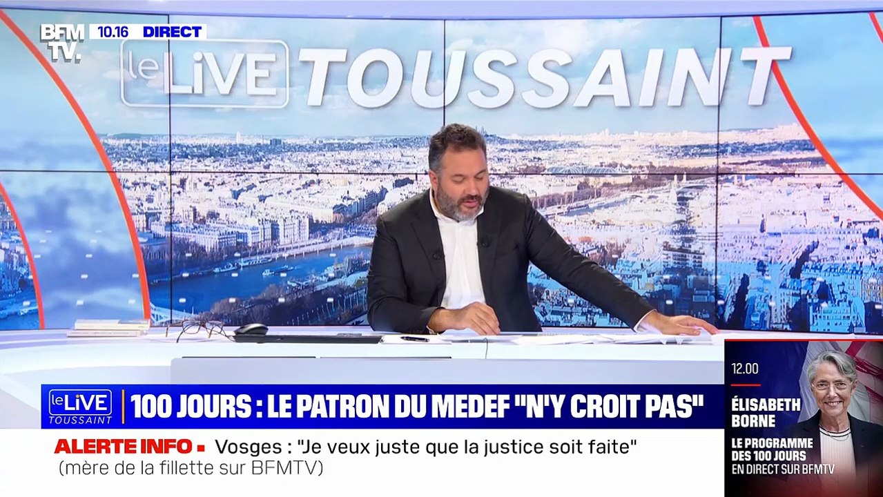 "Benjamin Duhamel ferait un bon conseiller d'Elisabeth Borne" : Fou rire sur le plateau de Bruce Toussaint sur BFMTV