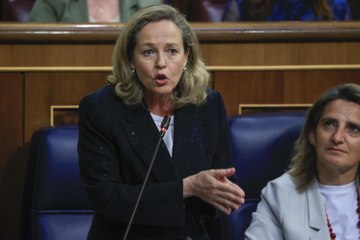 La respuesta atónita de Calviño cuando Vox acusa al Gobierno de "extrema izquierda"