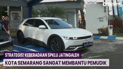 Strategis! Keberadaan SPKLU Jatingaleh, Kota Semarang Sangat Membantu Pemudik
