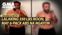 Lalaking 350 lbs noon, may 6-pack abs na ngayon | GMA News Feed