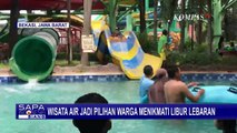 Libur Lebaran, Wisata Air Transera Water Park Bekasi Ramai Dikunjungi Pengunjung