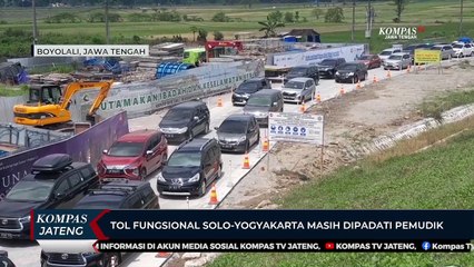 Tol Fungsional Solo-Yogyakarta Dipadati Pemudik