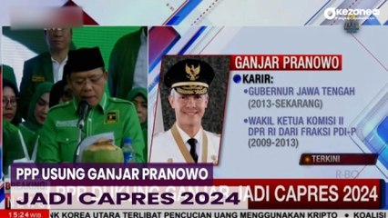 Télécharger la video: Breaking! PPP Resmi Tetapkan Ganjar Pranowo sebagai Bakal Capres 2024