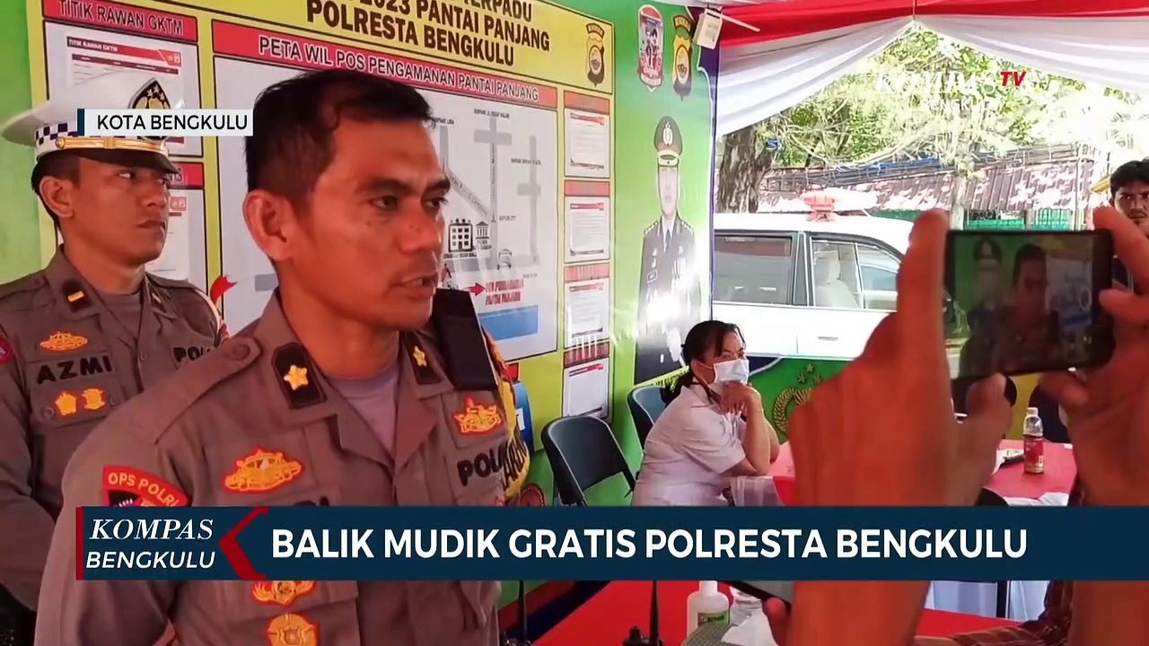 Balik Mudik Gratis Polresta Bengkulu