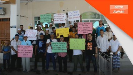 Lebih 20 tahun hadap masalah air, penduduk mahu penyelesaian