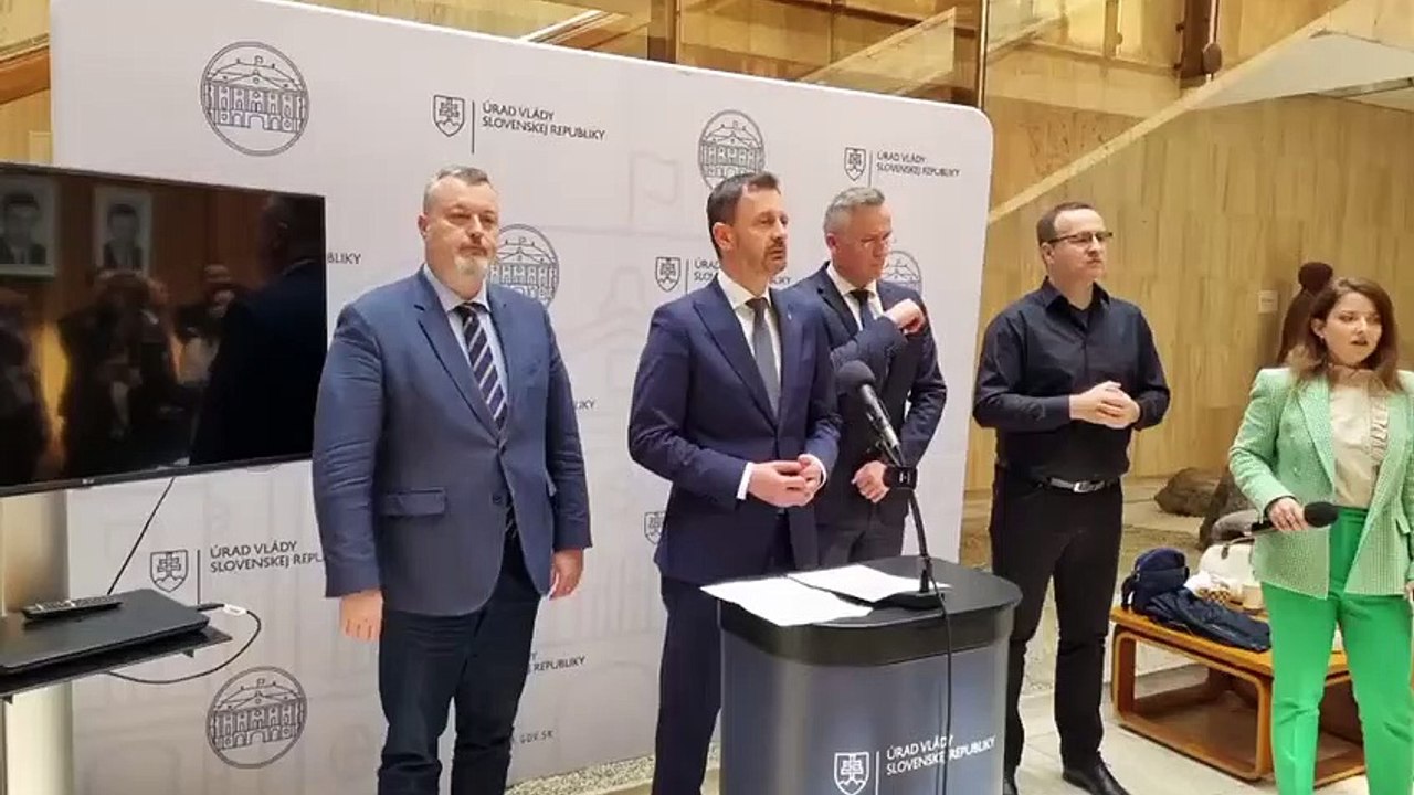ZÁZNAM: Brífing E. Hegera, M. Krajniaka a M. Klimeka k inflačnej pomoci
