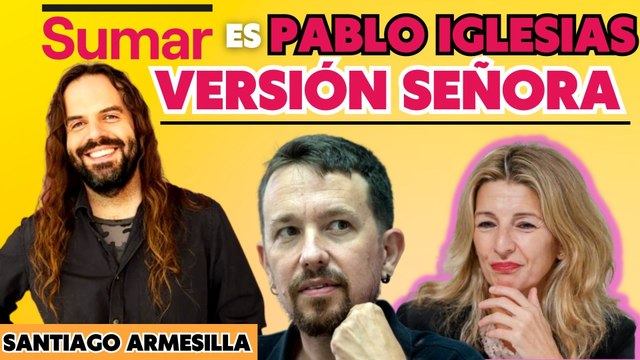 Santiago Armesilla destroza a la izquierda cursi: Yolanda Díaz es Sor Citroen