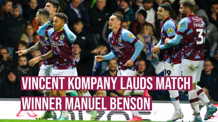 Manuel Benson has grown at Burnley