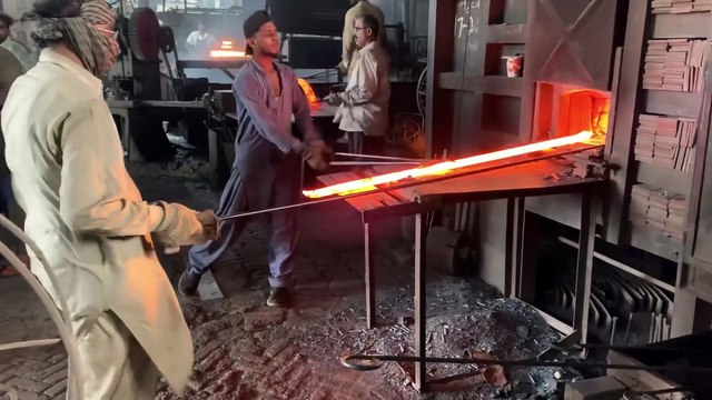 Manufacturing of Leaf Spring Complete Process in Factory - Production of Leaf Spring - Leaf Spring