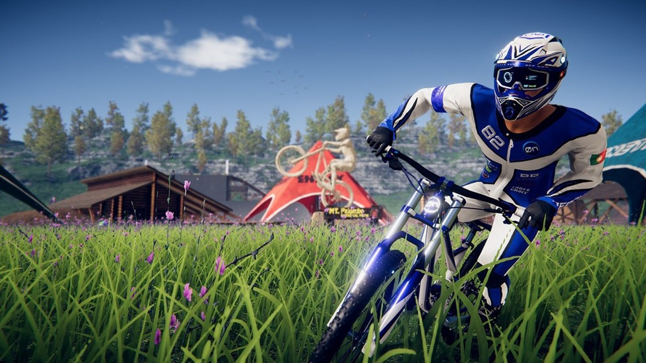 Descenders: Mit dem Multiplayer-Rennspiel rast ihr zufällig generierte Berge herunter