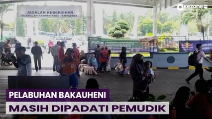 Hari Pertama Masuk Kerja, Pelabuhan Bakauheni Masih Dipadati Pemudik