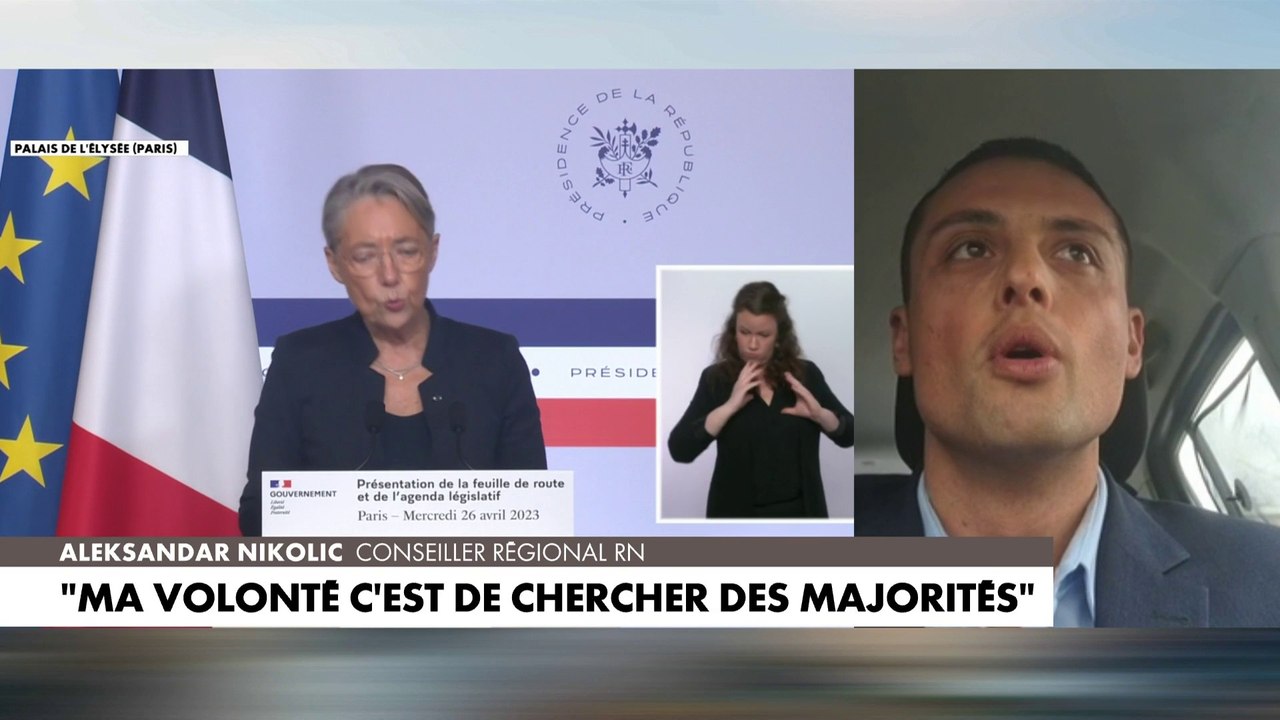 Aleksandar Nikolic :«Les thèmes évoqués par Elisabeth Borne doivent rappeler à quel point nous avons reculé sur à peu près tout» dans #MidiNews