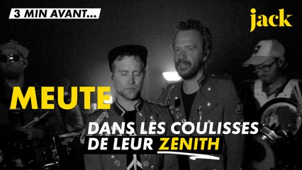 3 minutes avant le concert de MEUTE au Zénith