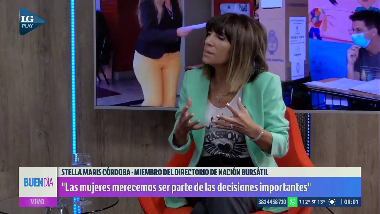 Stella Maris Córdoba: "las mujeres merecemos ser parte de las decisiones importantes"