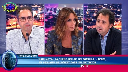 Koh-Lanta : La durée réelle des conseils, l'après,  et Benjamin se livrent dans un live Tiktok