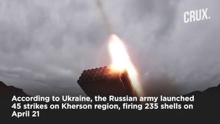 Russia Launches 45 Strikes On Kherson Russian Bodies Discovered