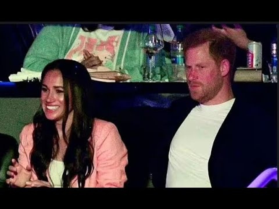 Meghan ha respinto il bacio di Harry alla partita di basket di Los Angeles "come se fosse un bambino