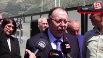 YSK Başkanı Yener, depremlerden etkilenen Hatay'da incelemede bulundu