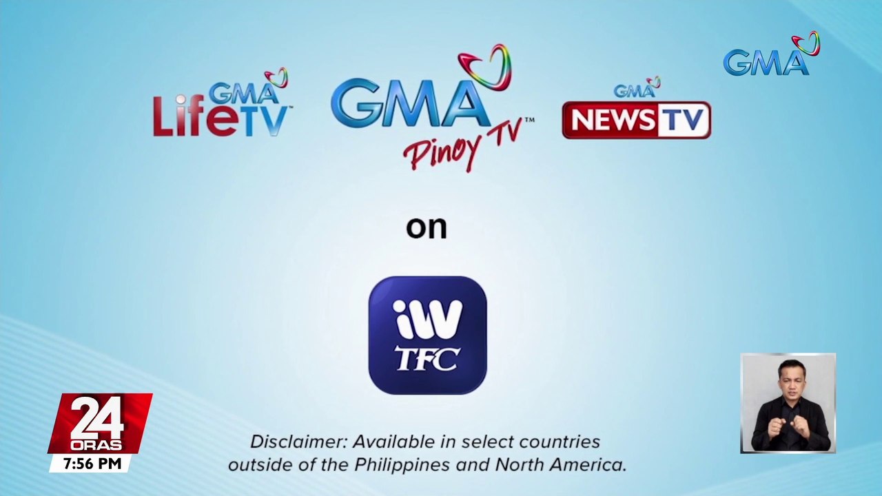 GMA Pinoy TV, GMA Life TV, at GMA News TV, mapapanood na rin sa iWantTFC sa ilang bansa simula May 1 | 24 Oras