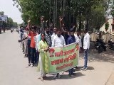 video: माली समाज ने रैली निकालकर एसडीएम कार्यालय पर प्रदर्शन किया